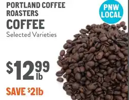 New Seasons Market Portland coffee roasters coffee offer