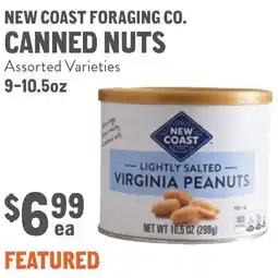 New Seasons Market New coast foraging co. canned nuts offer