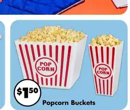 Dollar Tree Popcorn Buckets offer