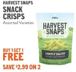 New Seasons Market Harvest snaps snack crisps offer