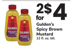 ACME Gulden's Spicy Brown Mustard offer
