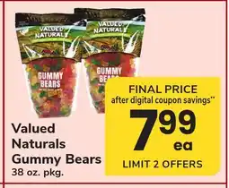 ACME Valued Naturals Gummy Bears offer