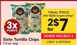 ACME Siete Tortilla Chips offer