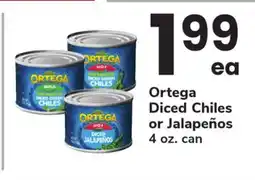 ACME Ortega Diced Chiles or Jalapeños offer