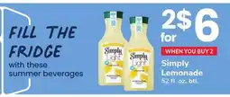 ACME Simply Lemonade offer