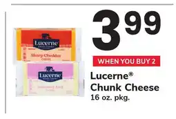 ACME Lucerne Chunk Cheese offer