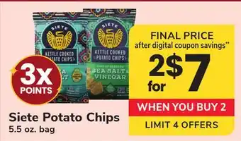 ACME Siete Potato Chips offer