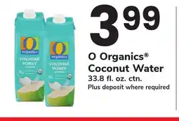 ACME O Organics Coconut Water offer