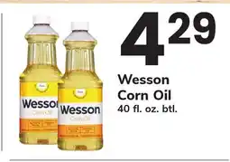 ACME Wesson Corn Oil offer