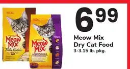 ACME Meow Mix Dry Cat Food offer