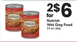 ACME Nutrish Wet Dog Food offer