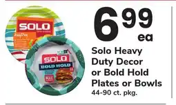 ACME Solo Heavy Duty Decor or Bold Hold Plates or Bowls offer