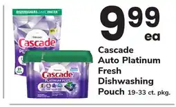 ACME Cascade Auto Platinum Fresh Dishwashing Pouch offer