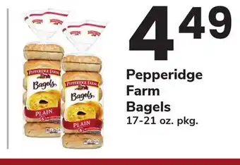 ACME Pepperidge Farm Bagels offer