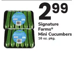 ACME Signature Farms Mini Cucumbers offer