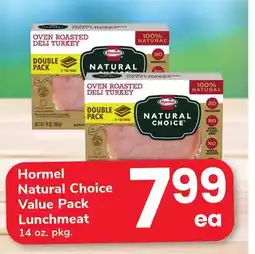ACME Hormel Natural Choice Value Pack Lunchmeat offer