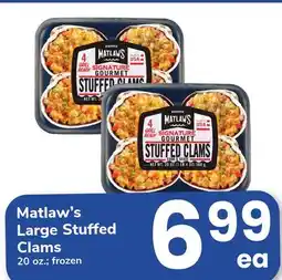 ACME Matlaw's Large Stuffed Clams offer