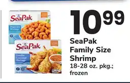 ACME SeaPak Family Size Shrimp offer