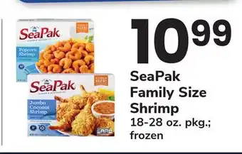 ACME SeaPak Family Size Shrimp offer