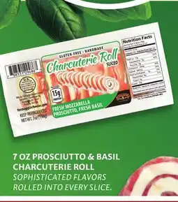 ACME 7 OZ PROSCIUTTO & BASIL CHARCUTERIE ROLL offer
