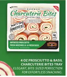 ACME PROSCIUTTO & BASIL CHARCUTERIE BITES TRAY offer