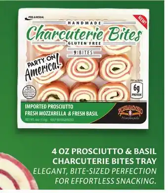 ACME PROSCIUTTO & BASIL CHARCUTERIE BITES TRAY offer