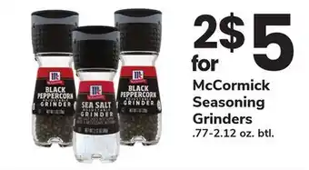 ACME McCormick Seasoning Grinders offer