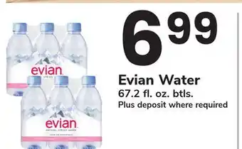 ACME Evian Water offer