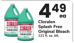 ACME Cloralen Splash Free Original Bleach offer