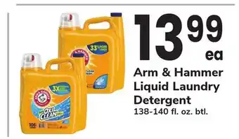 ACME Arm & Hammer Liquid Laundry Detergent offer