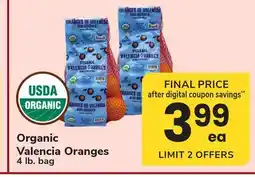 ACME Organic Valencia Oranges offer