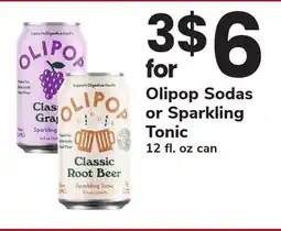 ACME Olipop Sodas or Sparkling Tonic offer