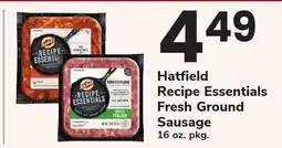 ACME Hatfield Recipe Essentials Fresh Ground Sausage offer