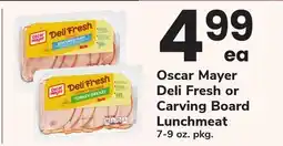 ACME Oscar Mayer Deli Fresh or Carving Board Lunchmeat offer