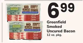 ACME Greenfield Smoked Uncured Bacon offer