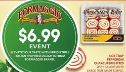 ACME 4 OZ TRAY PEPPERONI CHARCUTERIE BITES offer