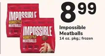 ACME Impossible Meatballs offer