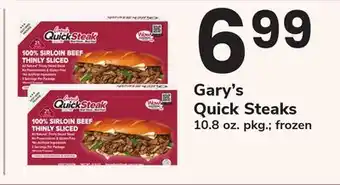 ACME Gary's Quick Steaks offer