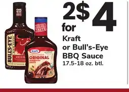 ACME Kraft or Bull's-Eye BBQ Sauce offer