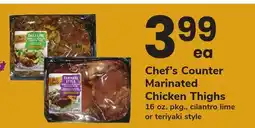 ACME Chef's Counter Marinated Chicken Thighs offer