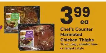 ACME Chef's Counter Marinated Chicken Thighs offer