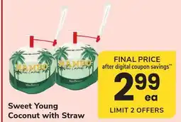 ACME Sweet Young Coconut with Straw offer