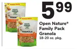 ACME Open Nature Family Pack Granola offer