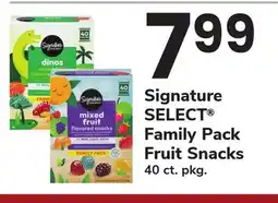 ACME Signature SELECT Family Pack Fruit Snacks offer