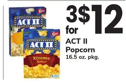 ACME ACT II Popcorn offer