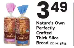 ACME Nature's Own Perfectly Crafted Thick Slice Bread offer