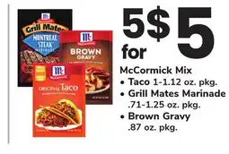 ACME McCormick Mix offer