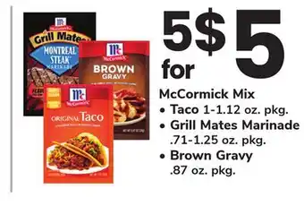 ACME McCormick Mix offer