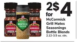 ACME McCormick Grill Mates Seasonings Bottle Blends offer