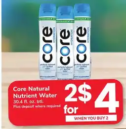 ACME Core Natural Nutrient Water offer